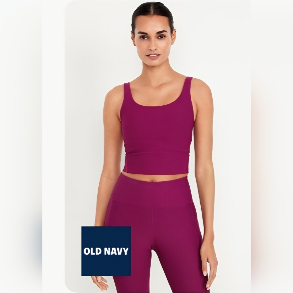 Old Navy Active Powersoft Longline Sports Bra